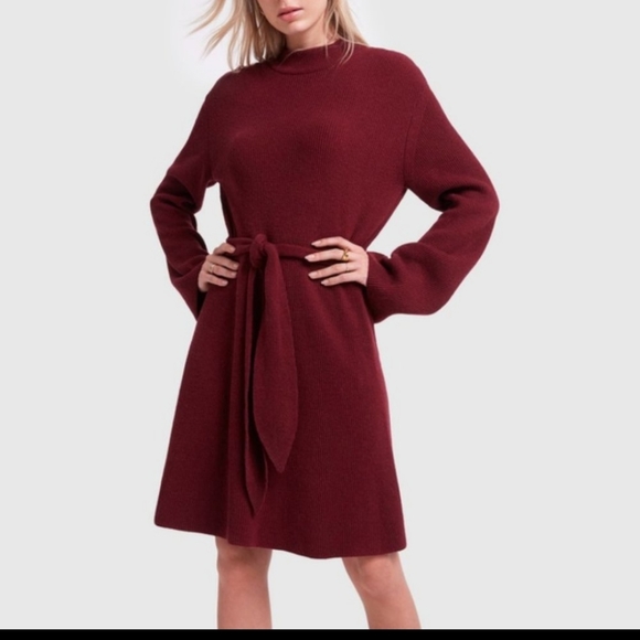 Nanushka Abhaya Sweater Dress Size Large - Picture 1 of 16